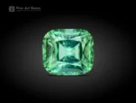 Green cushion cut Tourmaline from Afghanistan, 1.60 carats