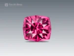 0.95 carat cushion-cut raspberry pink Rhodolite Garnet from Africa