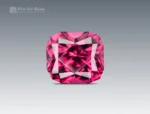 Cushion cut 0.95 carat cushion cut raspberry pink rhodolite garnet from Africa raspberry pink rhodolite garnet gemstone from Africa, 1.25 carats, untreated