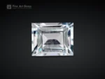 1.50 carat emerald cut aquamarine gemstone from Pakistan
