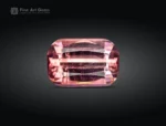 1.80 carat cushion cut pink tourmaline gemstone from Afghanistan