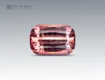 1.80 carat cushion cut pink tourmaline gemstone from Afghanistan